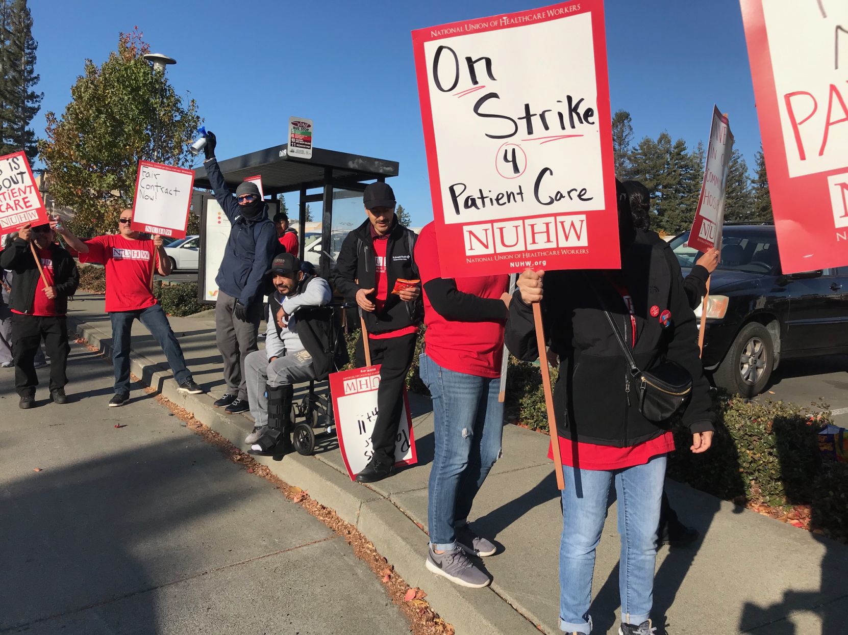 Queen of the Valley Medical Center strike 2019